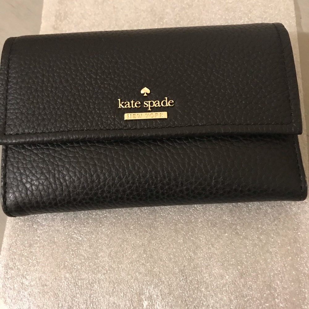 Kate Spade black wallet unused